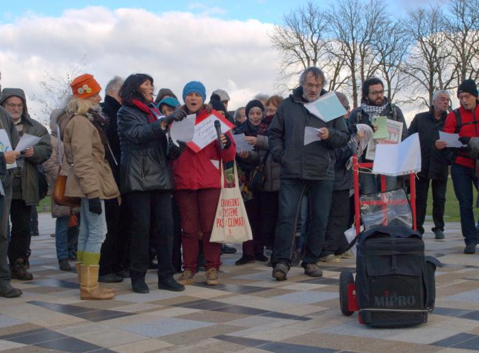 Rodez, place des Rutènes, 28 novembre 2015